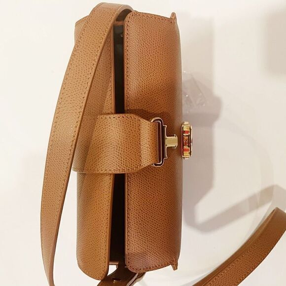 Senreve Crossbody Bag in Brown with Gold Accent - Picture 9 of 12